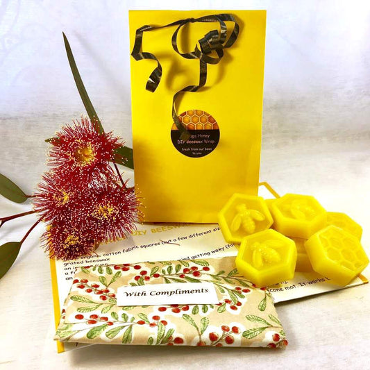 DIY reusable beeswax food wrap kit