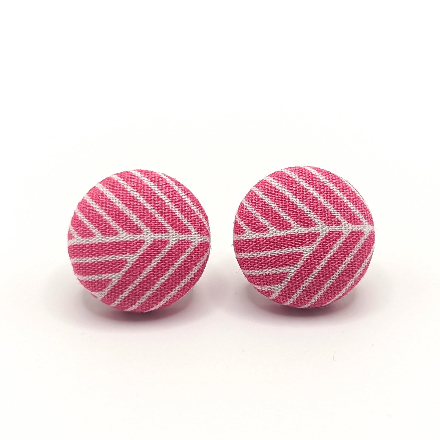 15mm Pink Geo Earrings