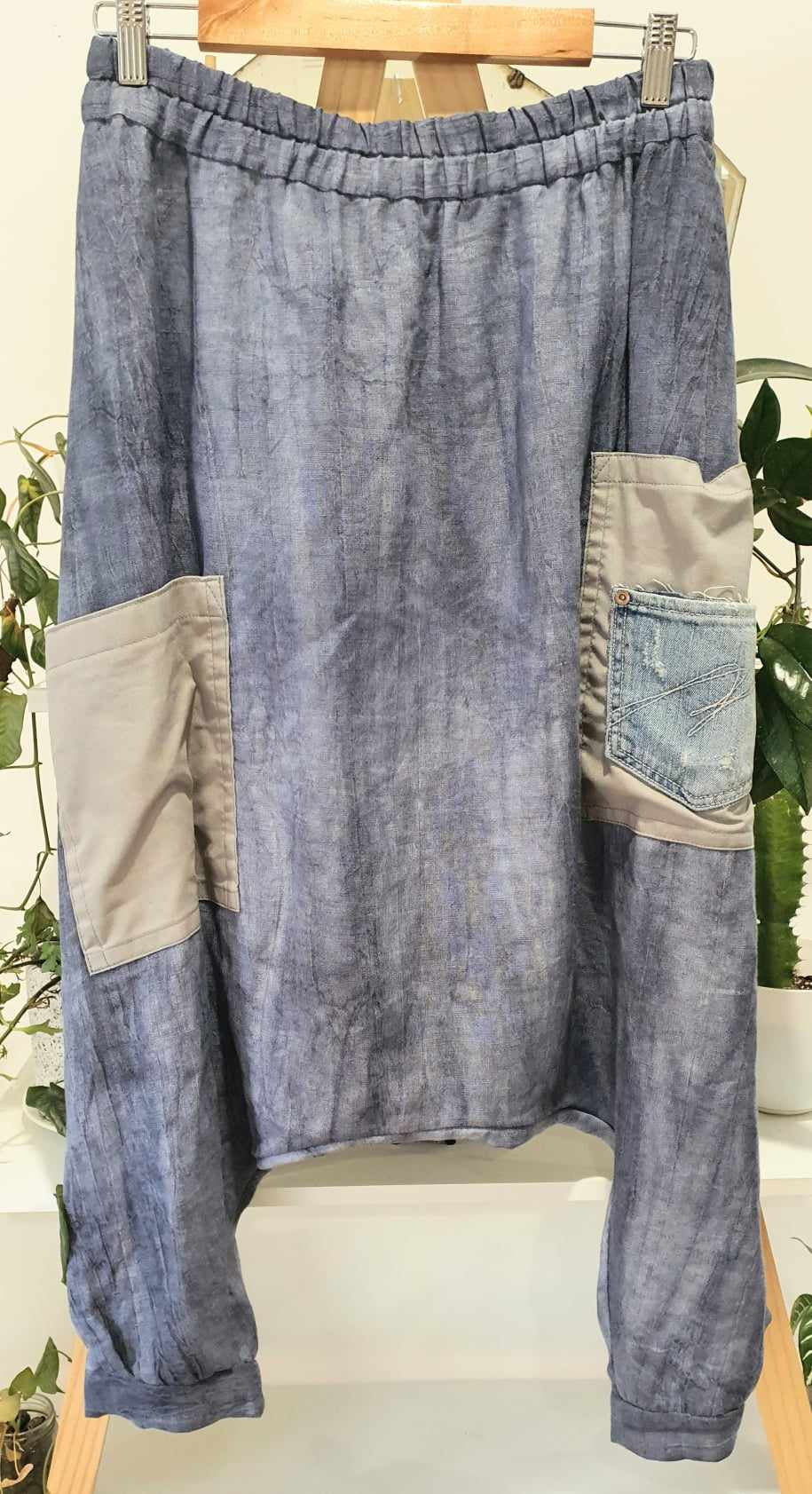 Banksia Pant - Crinkle Linen Size 18