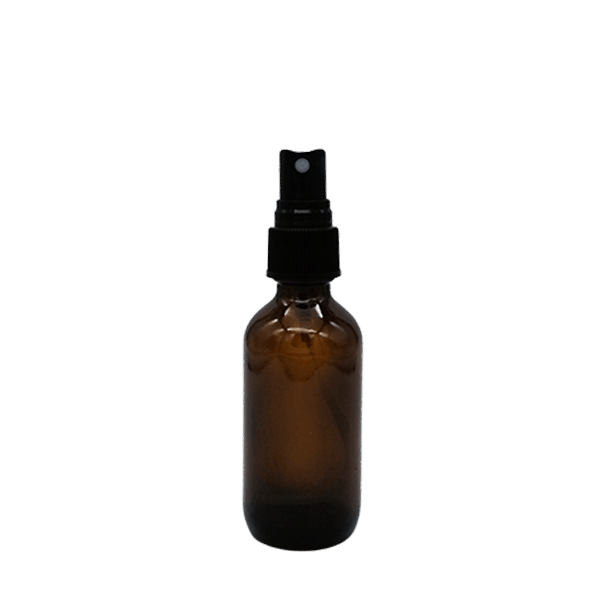 50ml Amber Glass Mist Spray Bottle