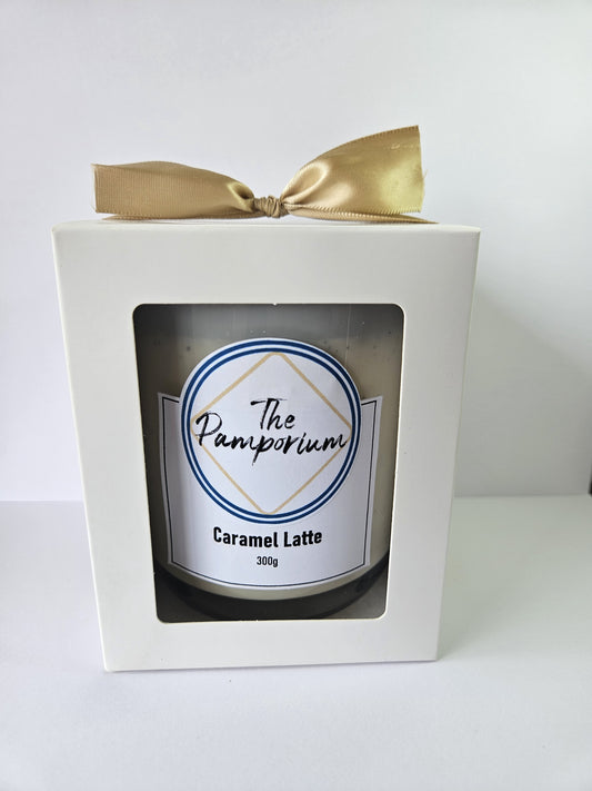 Caramel Latte Soy Candle 300g