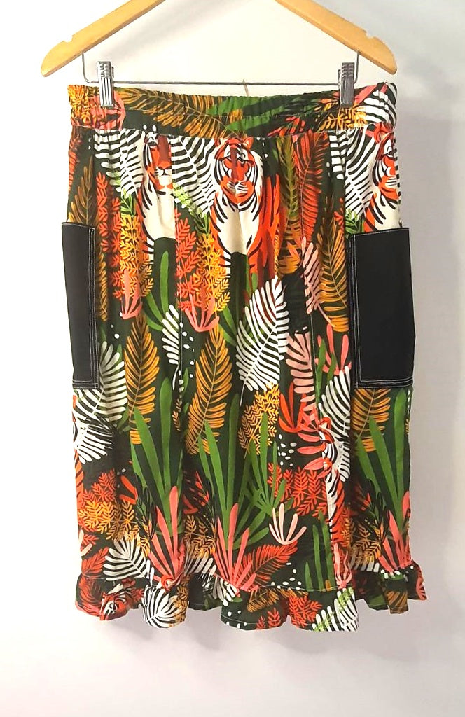 Waratah Skirt - Tiger Print