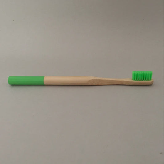 Bamboo Toothbrush Green